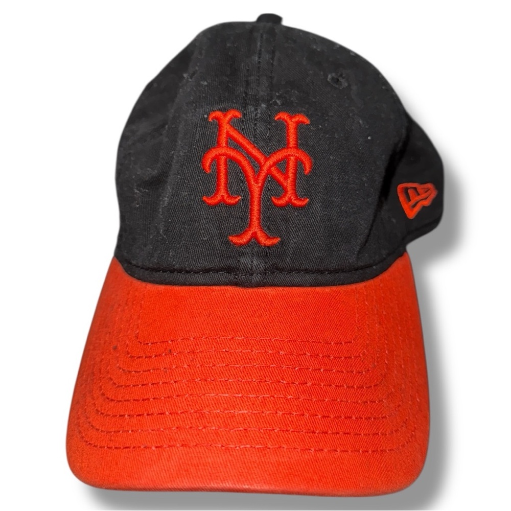 Black and Orange New York Mets Baseball Cap